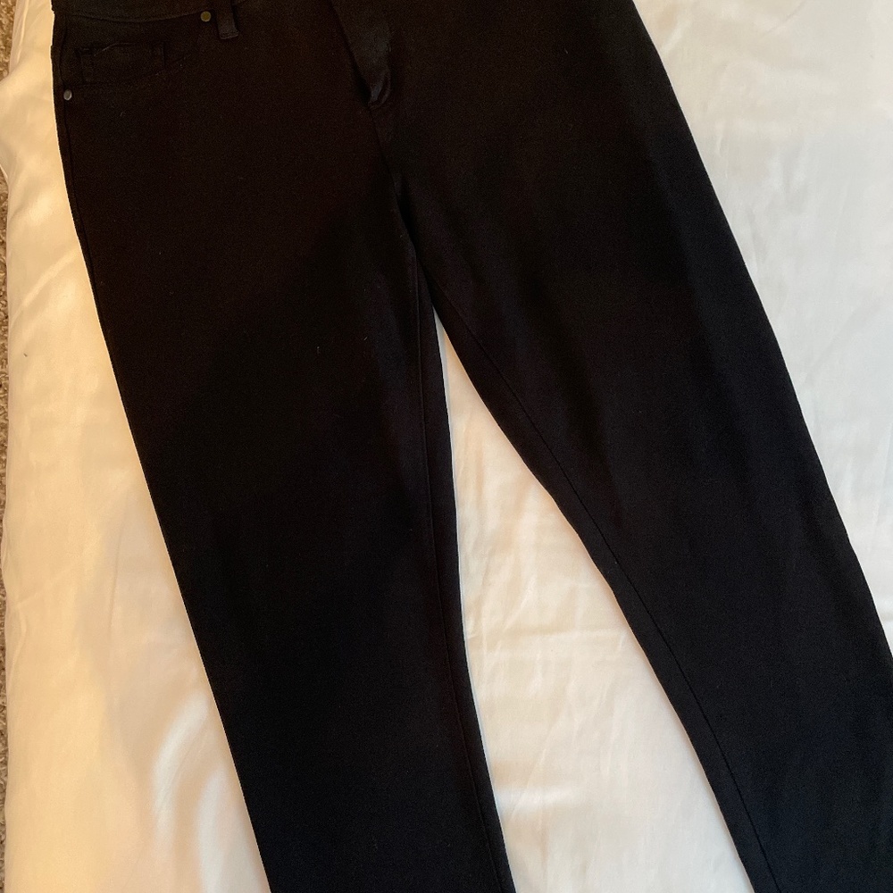 Black jeggings